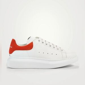 Alexander McQueen Men's Sneakers in White and Red